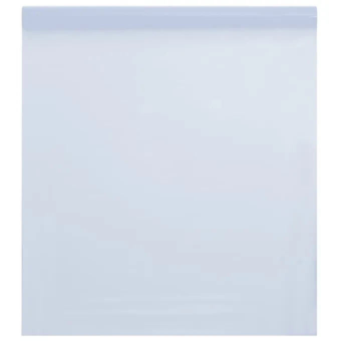 Fönsterfilm statisk frostad transparent vit 90x1000 cm PVC