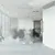 Produktbild 3 för Fönsterfilm frostad 3D regnbågsmönster 90x2000 cm PVC
