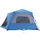 Campingtält 10 personer blå mörkläggningstyg vattentätt