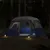 Produktbild 3 för Campingtält ljusgrön mörkläggningstyg LED