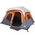 Produktbild 4 för Campingtält ljusgrå orange mörkläggningstyg LED