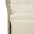 Produktbild 9 för Trädgårdssoffa fällbar 2-sits med bord beige konstrotting