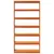 Produktbild 5 för Bokhylla/rumsavdelare 100x30x199,5 cm massiv furu