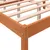 Produktbild 7 för Sängram vaxad brun 140x190 cm massiv furu
