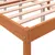 Produktbild 7 för Sängram vaxad brun 120x200 cm massiv furu