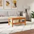 Produktbild 3 för Soffbord vaxbrun 80x50x40 cm massiv furu