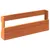 Produktbild 5 för Väggmonterade skoställ 2 st vaxbrun 59x8,5x23,5 cm massivt furu