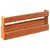 Produktbild 8 för Väggmonterade skoställ 2 st vaxbrun 59x8,5x23,5 cm massivt furu