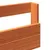 Produktbild 9 för Väggmonterade skoställ 2 st vaxbrun 59x8,5x23,5 cm massivt furu