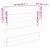 Produktbild 11 för Väggmonterade skoställ 2 st vaxbrun 59x8,5x23,5 cm massivt furu