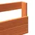 Produktbild 9 för Väggmonterade skoställ 2 st vaxbrun 110x8,5x23,5cm massivt furu