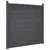 Produktbild 2 för Staketpanel grå 526x186 cm WPC