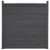 Produktbild 4 för Staketpanel grå 353x186 cm WPC