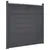 Produktbild 2 för Staketpanel grå 872x186 cm WPC