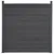 Produktbild 4 för Staketpanel grå 872x186 cm WPC