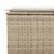 Produktbild 6 för Soffgrupp för trädgården med dynor 5 delar beige konstrotting