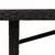 Produktbild 9 för Trädgårdsbord med akaciaträ svart 190x80x75 cm konstrotting