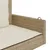 Produktbild 7 för Gungbänk med dynor beige 119x56x48 cm konstrotting