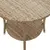 Produktbild 10 för Justerbara trädgårdsstolar 2 st med bord beige konstrotting