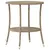 Produktbild 6 för Justerbara trädgårdsstolar 2 st med bord beige konstrotting