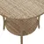 Produktbild 10 för Justerbara trädgårdsstolar 2 st med bord beige konstrotting