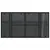 Produktbild 9 för Trädgårdsbord med glasskiva svart 100x55x73 cm konstrotting