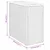 Produktbild 11 för Trädgårdsbord med träskiva svart 58x27,5x55 cm konstrotting