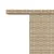 Produktbild 9 för Trädgårdsbord beige 100x55x73 cm konstrotting och akaciaträ