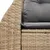 Produktbild 7 för Trädgårdssoffa 2-sits med dynor konstrotting beige