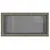 Produktbild 8 för Trädgårdsbord med glasskiva grå 58x27,5x55 cm konstrotting