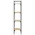 Produktbild 6 för Bokhylla 4 hyllplan sonoma-ek 35x30x138,5 cm konstruerat trä