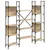 Produktbild 2 för Bokhylla sonoma-ek 155,5x24x166,5 cm konstruerat trä