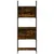 Produktbild 5 för Bokhylla 5 hyllplan rökfärgad ek 60,5x24x166,5 cm