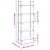 Produktbild 10 för Bokhylla 5 hyllplan rökfärgad ek 60,5x24x166,5 cm