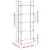 Produktbild 10 för Bokhylla 5 hyllplan brun ek 60,5x24x166,5 cm konstruerat trä