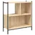 Produktbild 2 för Bokhylla sonoma-ek 72x28x77,5 cm konstruerat trä