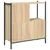 Produktbild 7 för Bokhylla sonoma-ek 72x28x77,5 cm konstruerat trä