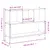 Produktbild 10 för Bokhylla svart 102x28x77,5 cm konstruerat trä