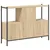 Produktbild 7 för Bokhylla sonoma-ek 102x28x77,5 cm konstruerat trä