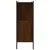 Produktbild 6 för Bokhylla brun ek 102x28x77,5 cm konstruerat trä