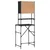 Produktbild 10 för Tvättmaskinsskåp svart 68x48,5x194 cm
