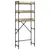 Produktbild 2 för Tvättmaskinsskåp sonoma-ek 67x25x163 cm konstruerat trä