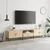 Produktbild 3 för Tv-bänk med låda sonoma-ek 200x25x44 cm konstruerat trä