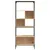 Produktbild 5 för Bokhylla 5 hyllplan sonoma-ek 76x33x188,5 cm konstruerat trä