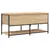 Produktbild 2 för Förvaringsbänk sonoma-ek 100x42,5x47 cm konstruerat trä