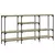 Produktbild 2 för Avlastningsbord sonoma ek 160x29x80 cm konstruerat trä