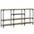 Produktbild 7 för Avlastningsbord sonoma ek 160x29x80 cm konstruerat trä