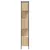 Produktbild 6 för Bokhylla sonoma-ek 72x28x172 cm konstruerat trä