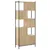 Produktbild 7 för Bokhylla sonoma-ek 72x28x172 cm konstruerat trä