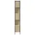 Produktbild 6 för Bokhylla sonoma-ek 102x28x172 cm konstruerat trä
